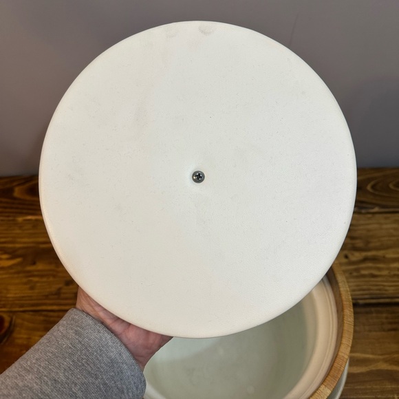 Vintage Elmar Mfg. Insulated Ice Bucket Basket Weave Design 1970's Made in USA - Picture 6 of 8